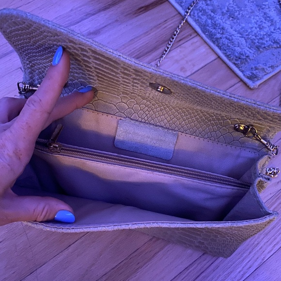 BORSE in Pelle Italian Vintage Snakeskin Purse - Picture 7 of 12